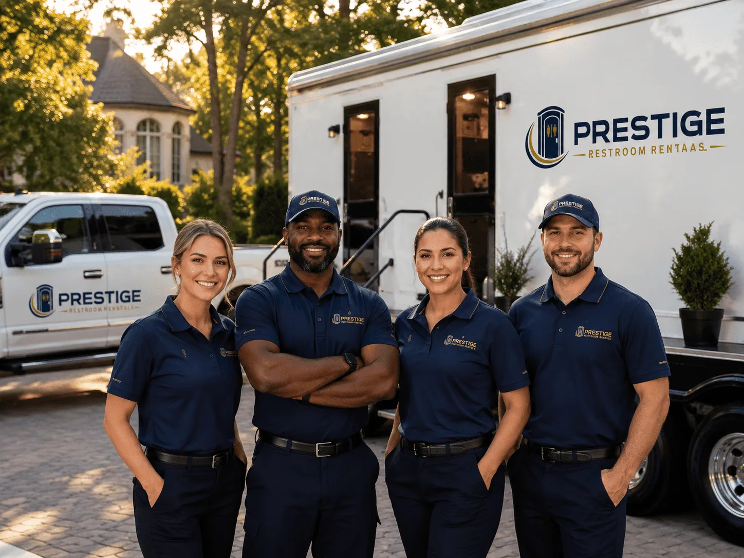 Trusted Luxury Portable Restrooms company in Volga, SD